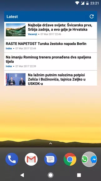 Hrvatska Najnovije Vijesti Screenshot4