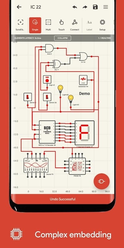 Logic Circuit Simulator Pro Screenshot1