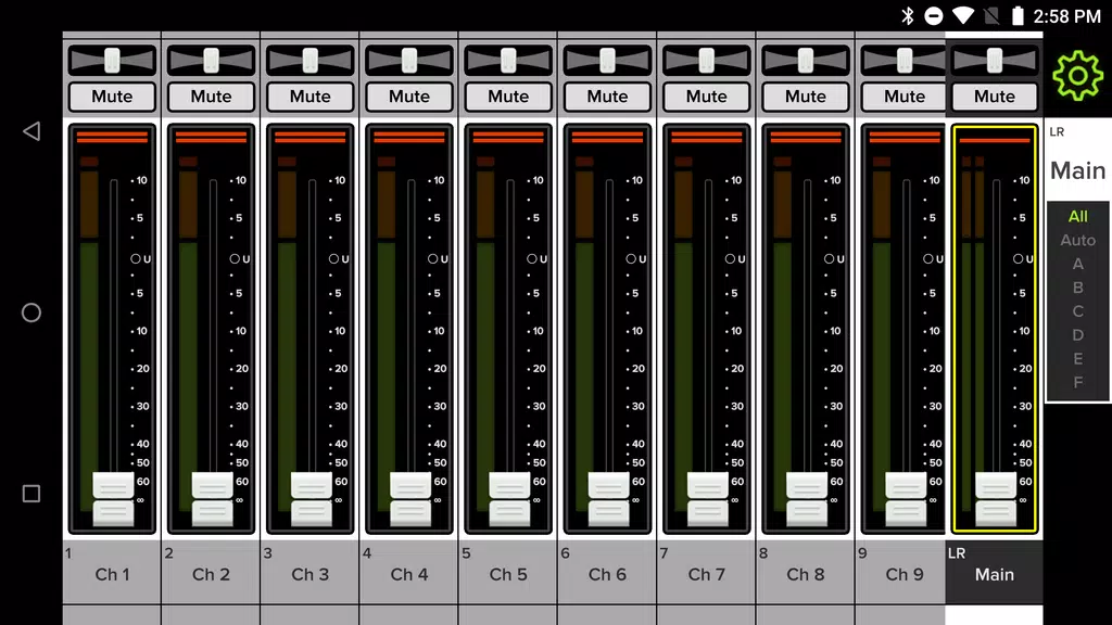 Mackie Master Fader 5 Screenshot1