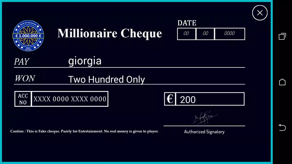 Milionario Quiz - Trivia Italiano Screenshot4