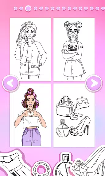 Fashion Coloring Book Screenshot2