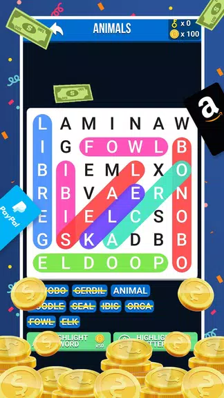 Make Money: Word Search Screenshot2