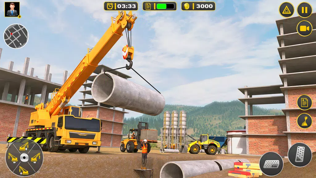 Real Construction Truck Games Screenshot1