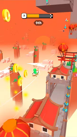 Road Glider - Flying Game Screenshot4