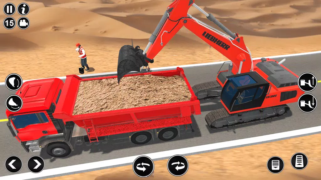 Real Construction Truck Games Screenshot4