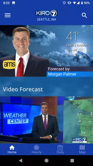 KIRO 7 PinPoint Weather App Screenshot2