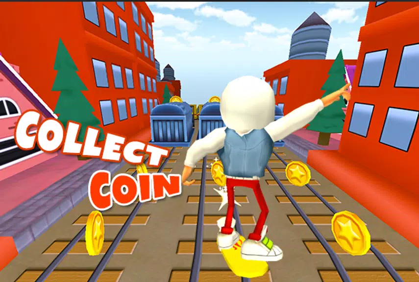 3D Subway Rail Dash Run Screenshot3