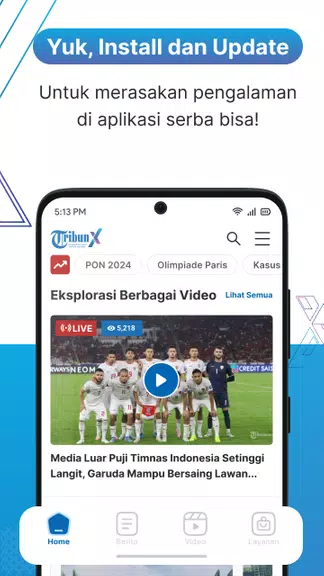 TribunX - Berita Terkini Screenshot1