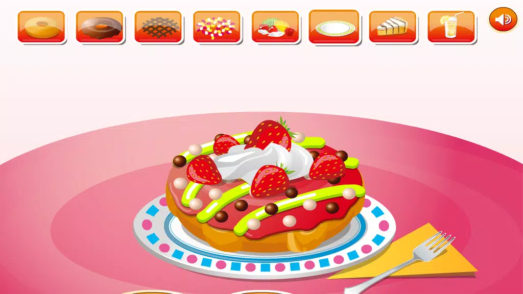 game girls decorating cake Screenshot1