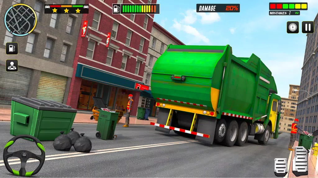 Clean City Dumper Truck 3D Screenshot1