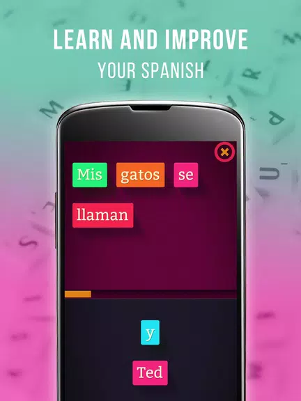 Learn Spanish Frase Game Screenshot1