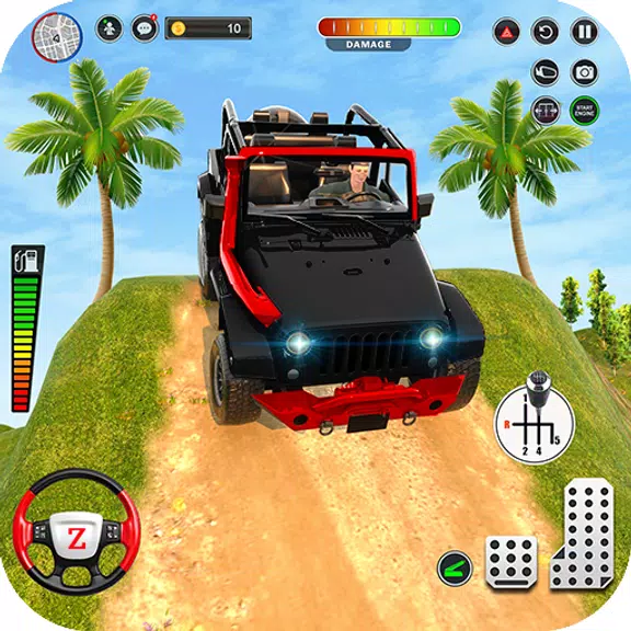 Offroad Jeep SUV Driving Games Screenshot1