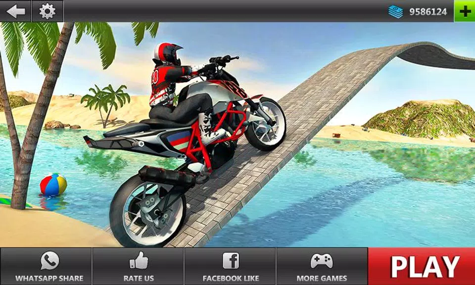 Beach Motorbike Stunts Master Screenshot1