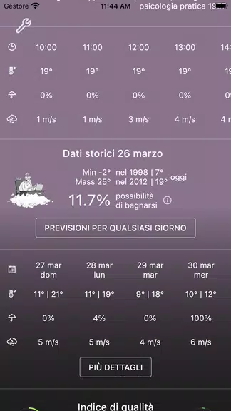 Rome Weather Forecast Screenshot2