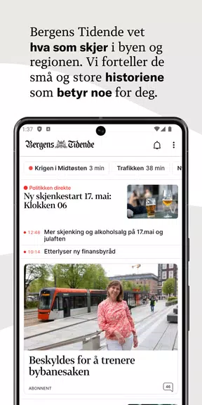 Bergens Tidende Screenshot1
