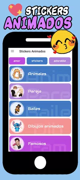 Animated Stickers - WAStickers Screenshot2