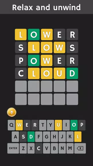 Wordless: A novel word game Screenshot3