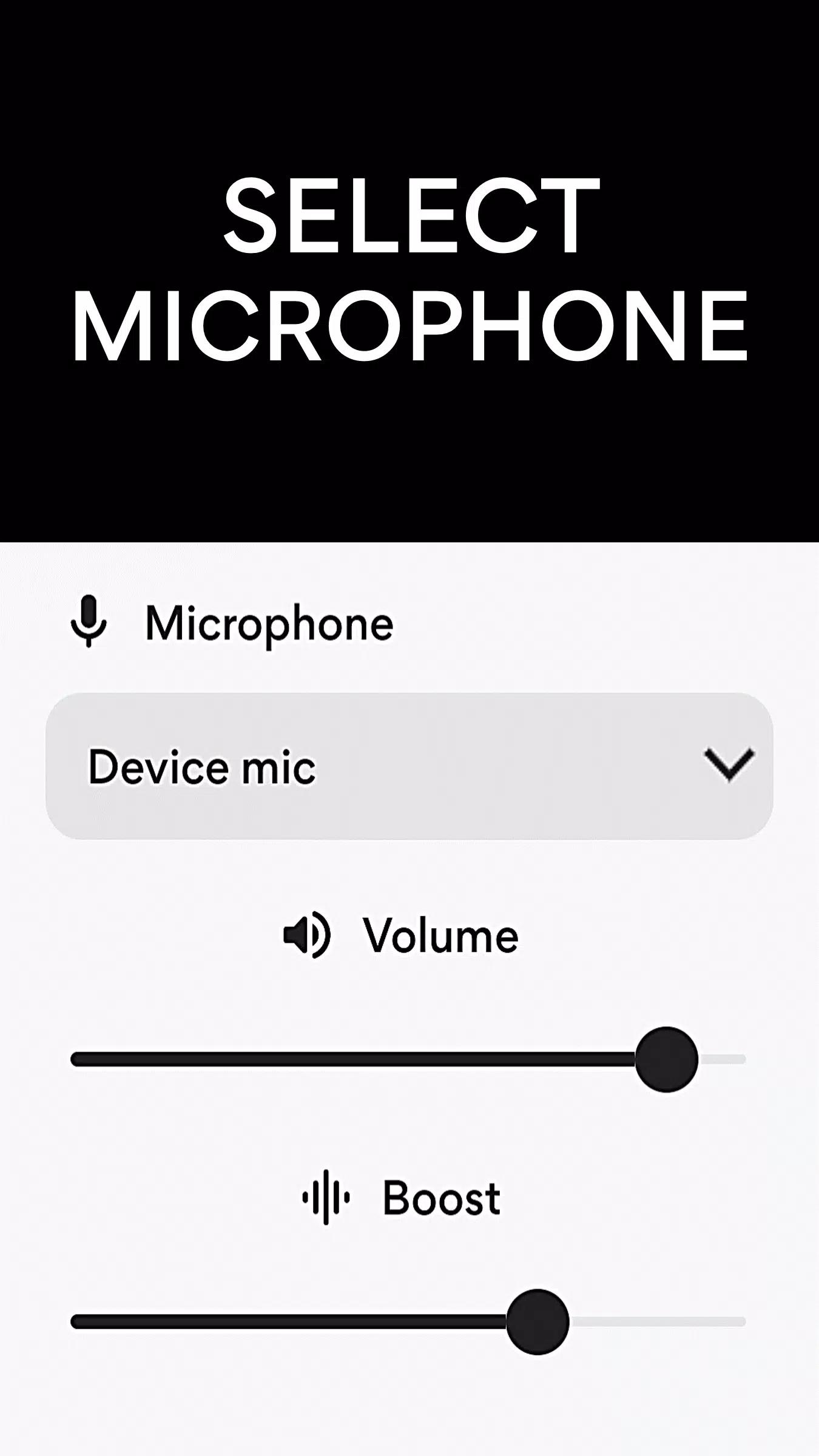 Microphone Amplifier Screenshot1