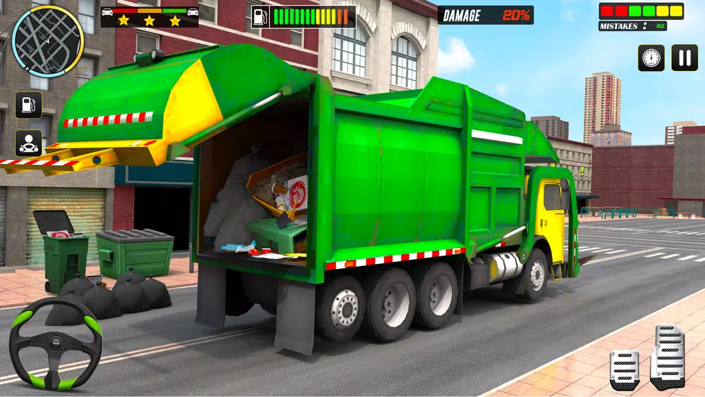 Clean City Dumper Truck 3D Screenshot3