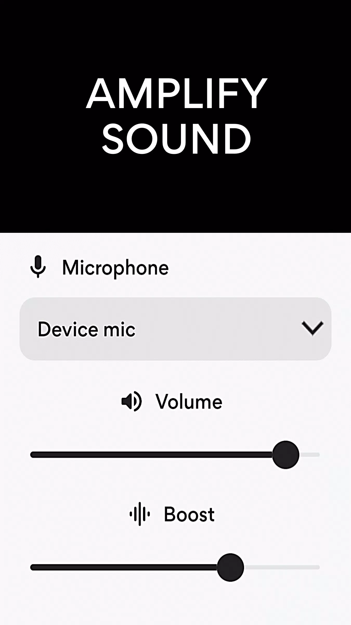 Microphone Amplifier Screenshot3