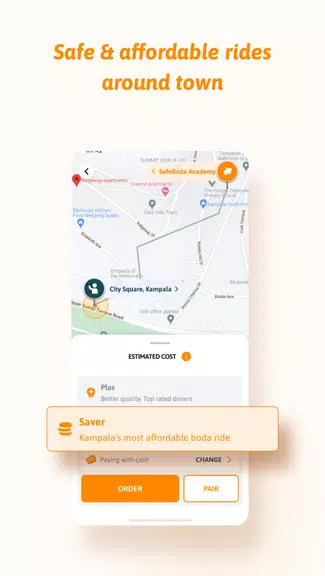 SafeBoda with SafeCar Screenshot3