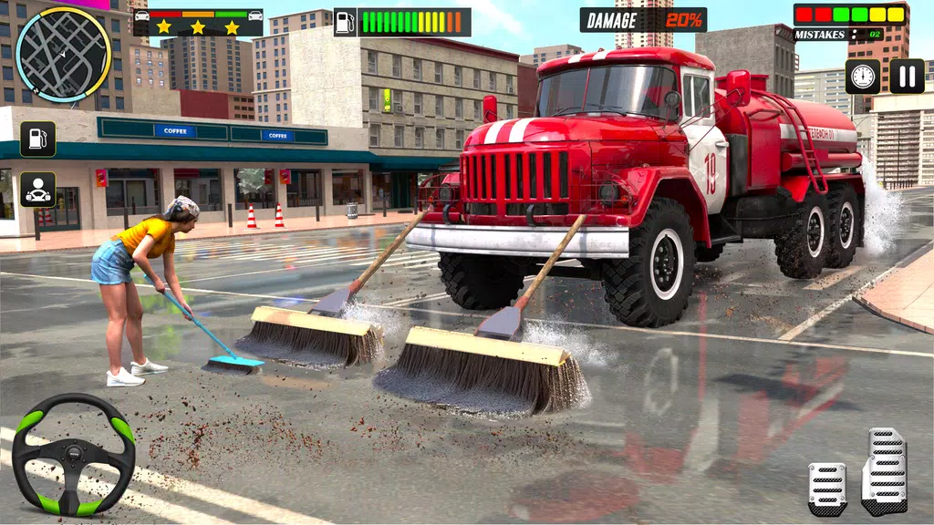 Clean City Dumper Truck 3D Screenshot2