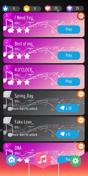 BTS Tiles : Piano Tiles DJ Screenshot3