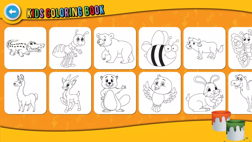 Animal Coloring Book for kids Screenshot2