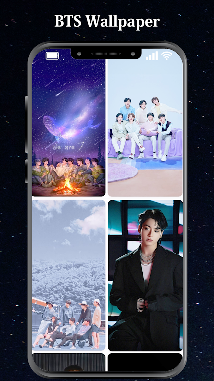 BTS Wallpaper Theme App Icons Screenshot2