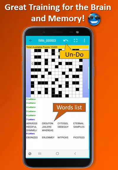 Fill it ins crossword puzzles Screenshot3