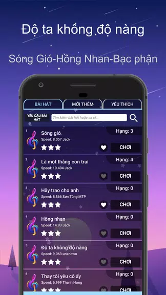 Song Tiles - Song gio Bac phan - Magic Tiles Piano Screenshot1