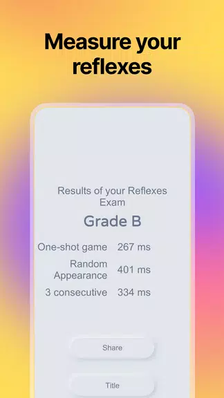 Reflexes Exam Screenshot1