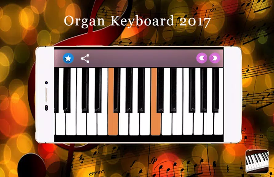 Organ Keyboard 2019 Screenshot3