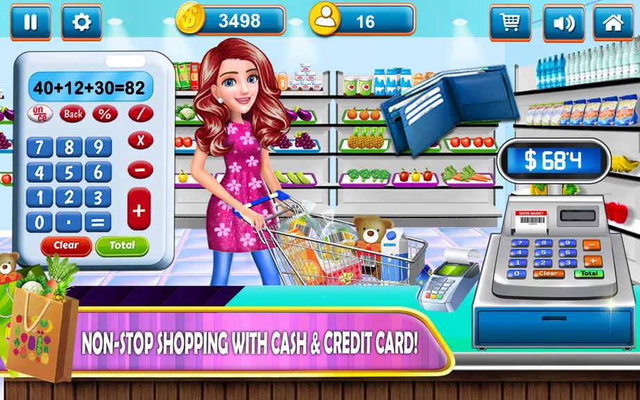 Supermarket Cash Register Sim Screenshot1