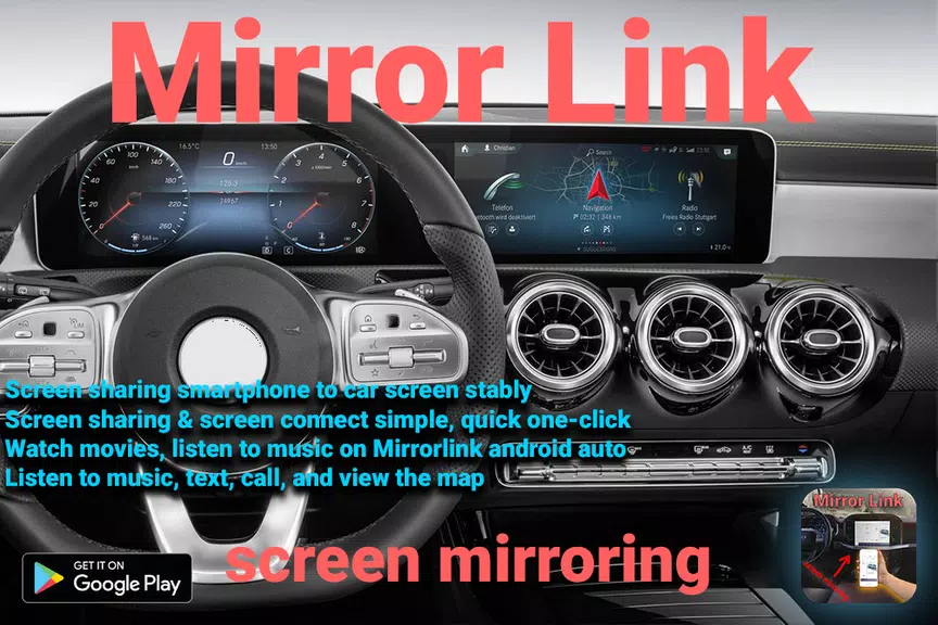 Mirror Link Car Connector & Ca Screenshot4