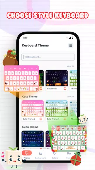 Emoji Keyboard: Theme, Photo Screenshot1