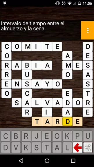 CrossWords Spanish Screenshot1