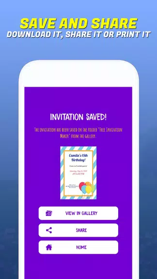 Invitation Maker－Card Creator Screenshot4