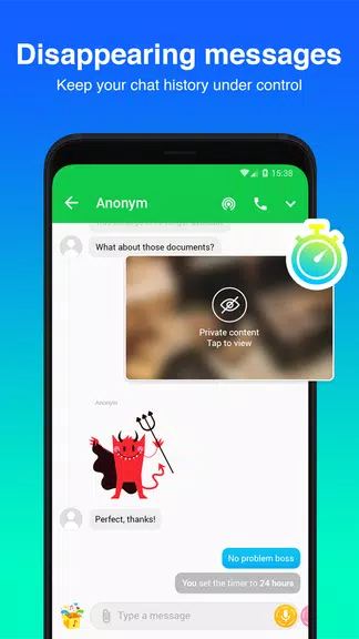 Mint Messenger - Chat & Video Screenshot4