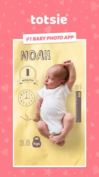 Totsie – Baby Photo Editor Screenshot1