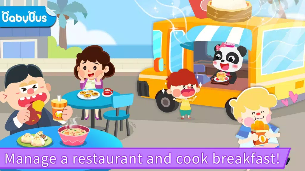 Baby Panda's Breakfast Cooking Screenshot1