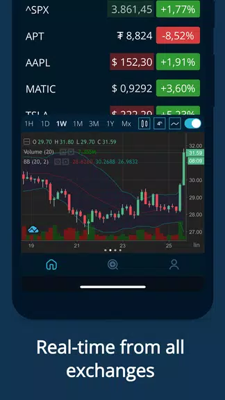 HODL Real-Time Crypto Tracker Screenshot2