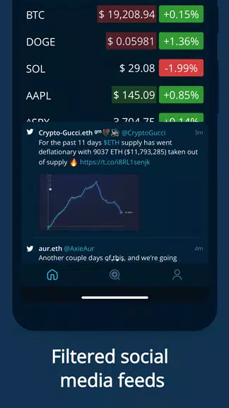 HODL Real-Time Crypto Tracker Screenshot3