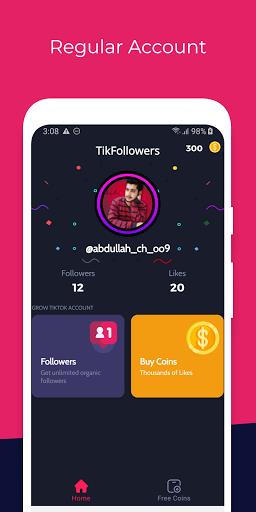 TikFollowers - Get Free Tiktok Followers and Likes Screenshot3