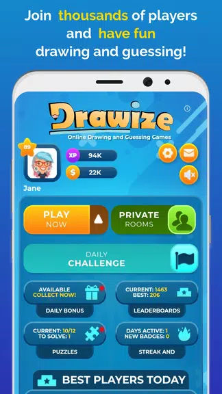 Drawize - Draw and Guess Screenshot1