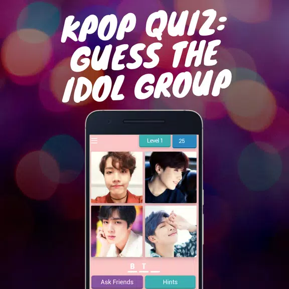 Kpop Quiz: Guess the Idol Grou Screenshot1