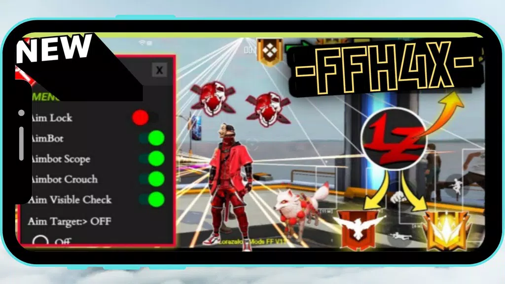 FFH4X mod menu ff Screenshot2