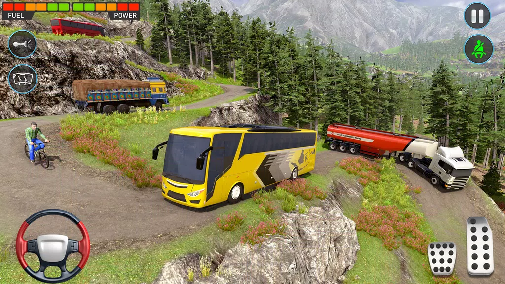 4x4 Mountain car bus driving Screenshot2