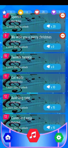 piano tiles 4 DJ Alan walker E Screenshot1