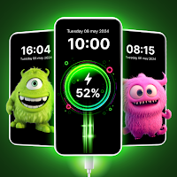 Battery charging: 3D animation APK